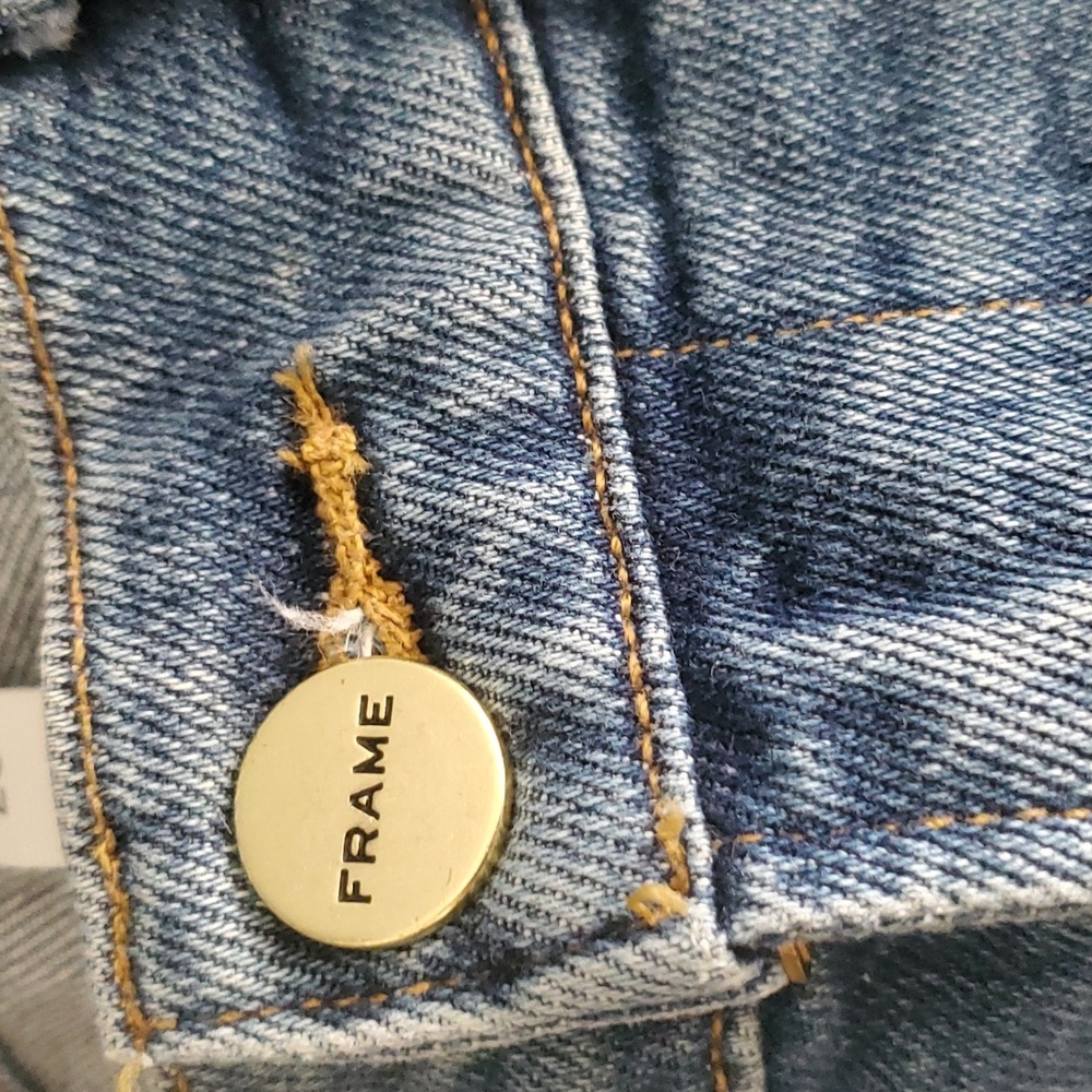 Frame le High straight blue jeans size 26 - Picture 16 of 16